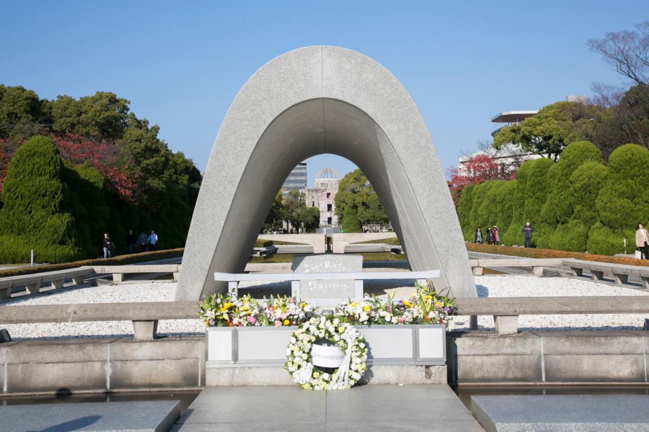 Hotel S-Plus Hiroshima Peace Park Exterior foto